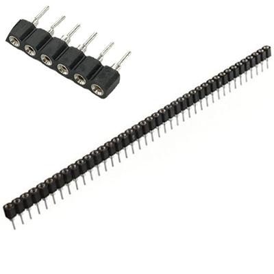 Układ listwy płyty głównej Listwa nagłówkowa żeńska Gniazdo nagłówkowe Jednorzędowe listwy profilowe