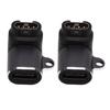 2pcs For Garmin To Type C Female Adapter Professional Mini USB C Adapter for Garmin Smart Watch