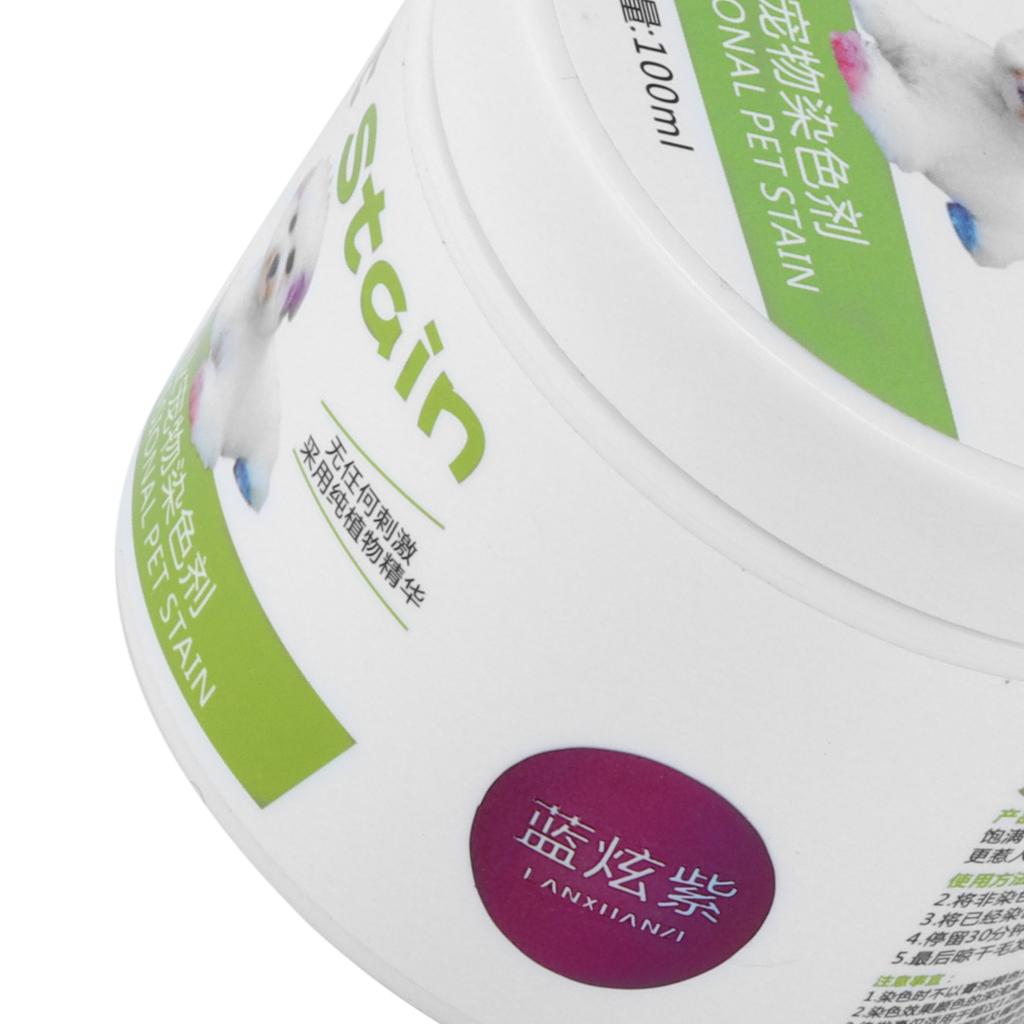 Pet Hair Dye Non Toxic Temporary Dog   Coloring Agent for Small Pet Hair Dying