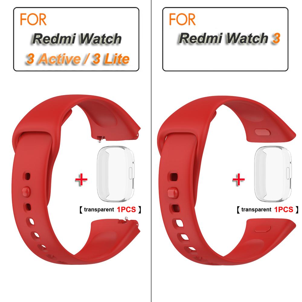Watchbands Strap For Xiaomi Redmi Watch 3 Active/Lite Strap Replacement Strap For Xiaomi Redmi Watch 3 Strap Correa