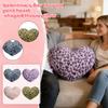 Leopard Print Heart-shaped Throw Pillow/cushion/pillow - Valentine's Day Gift