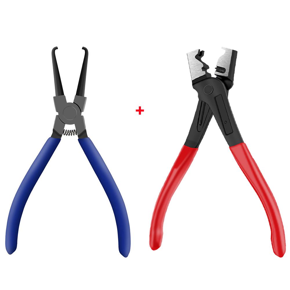 Vise Car Hose Oil Hose Crimping Plier Car Repair Hand Tool R Type Hand-held Tools Water Pipe Clamp Collar Hose Clip Clamp Pliers