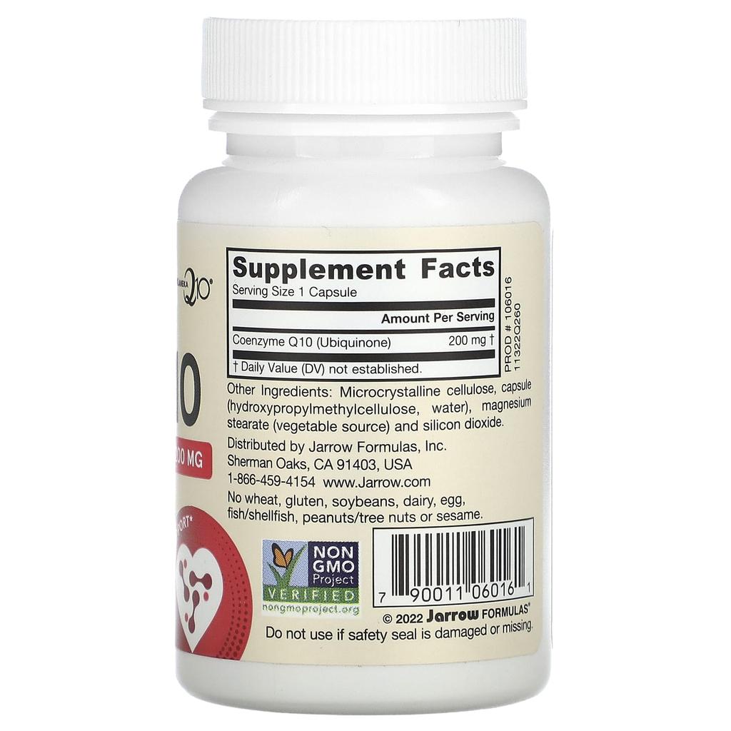Vegan Coq10, 200Mg, 60 Veggie Capsules