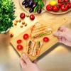 12 Pack Bamboo Cutting Board with Handle, 11" X 5" Individual Charcuterie Boards, Blank Laser Engraving Board, Bulk Food Platter, Mini Board