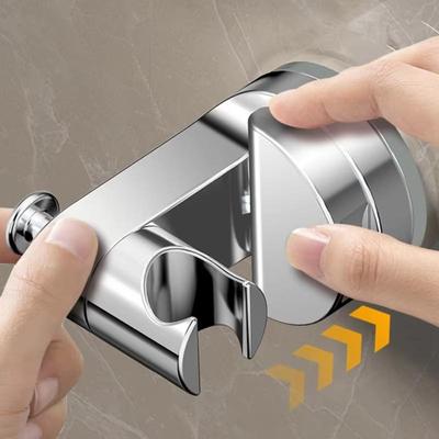 Shower Head Holder Suction Cup No Drilling Removable Universal Wall Mounted Shower Head Holder