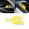 Window Lift Switch Trim Panel Cover Yellow For Chevy Camaro 2017+ Accessories