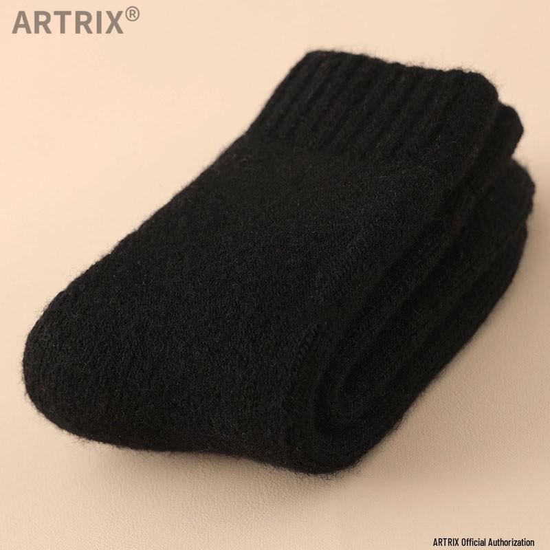 Superdicke Winter-Fleece-gefütterte Wollsocken für Jungen & Mädchen - Kleinkind Wadenlang