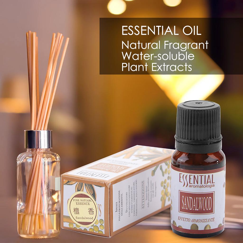 10ML Natural Fragrant Aromatherapy Water Soluble Essential Oil Relieve Fatigue Improve Sleep