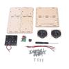 DIY Bluetooth Speaker Kit Stereo Surround Non Toxic Composite Wood DIY Speaker Kit for Pupil