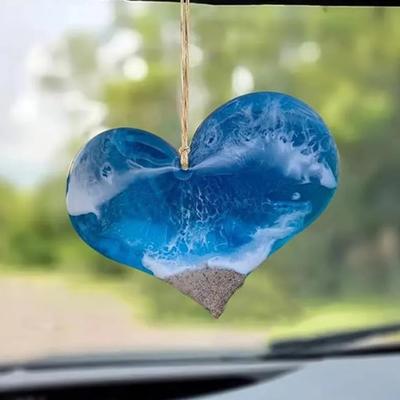 Ocean Vow Hanging Decoration Home Office Indoor Outdoor Wall Art Acrylic Turtle Dolphin Octopus Mermaid Love Heart Sea Animal Hanging Ornament