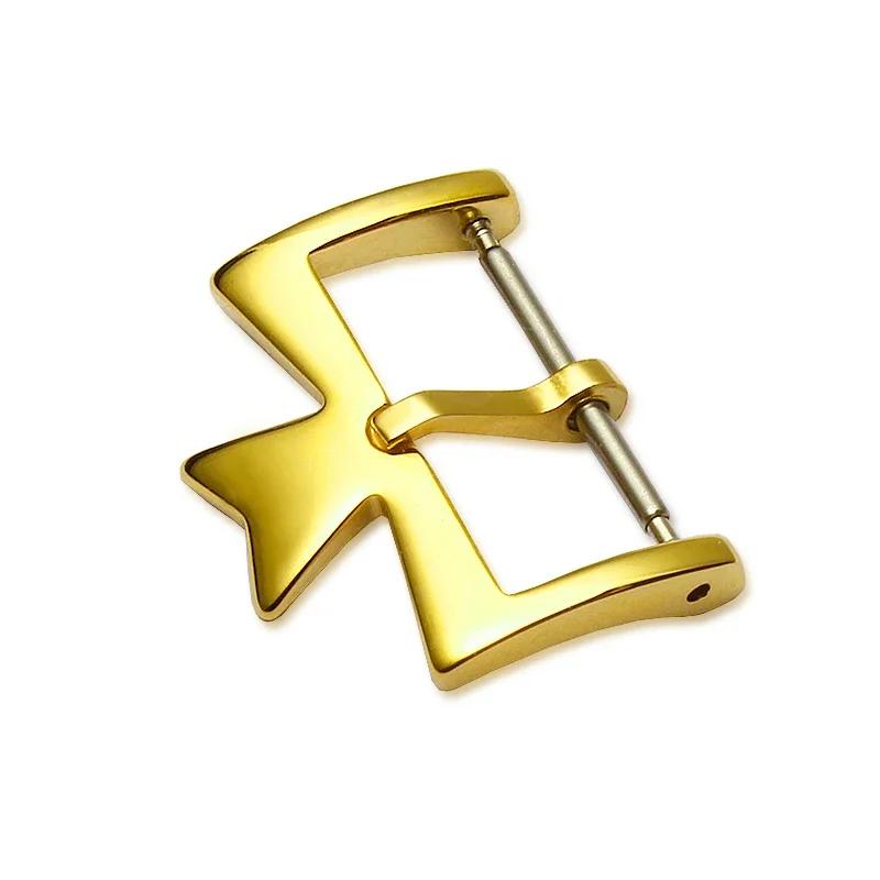 

Metal Watch Clasp For Vc Vacheron Watch Strap Buckles Constantin 16mm 18mm Silvery Golden Rose Gold Stainless Steel Pin Clasp 18mm золотий