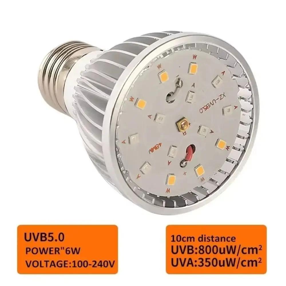 Lamp Spot LED Reptile Light Bulb Full Spectrum 5.0/10.0 UVA UVB Terrarium Lamp E27 Lighting Small Pet Heating Bulb Night Vision
