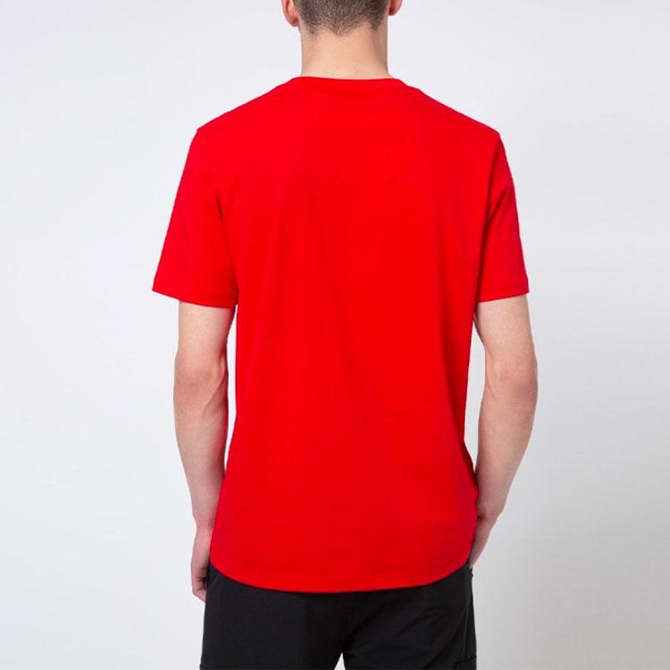 Hugo Boss T-Shirts Men's Red Crew Neck Moderate 50448795