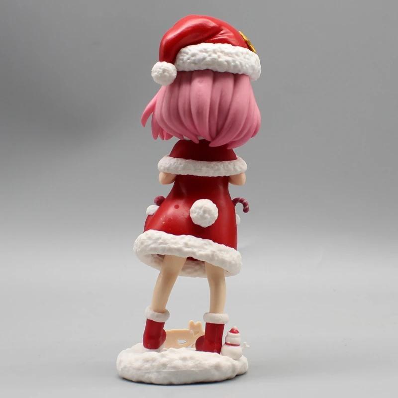 Anime FAMILY AnyaFigure Christmas Girl Doll New Year Gift Ornament PVC Movable Model