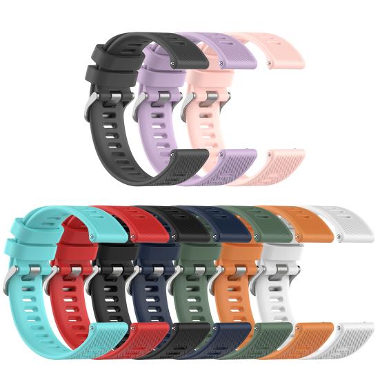 20 mm pulksteņa siksna, ūdensizturīga, viegli uzstādāma, elpojoša, maināma sporta rokas pulksteņa siksna, kas paredzēta Garmin Forerunner158/55
