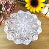 25cm Diameter Crochet Mats Lace Table Cloth Vintage Doily 30cm Diameter