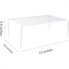 Cabinet Storage Shelf Rack Set of 2 Medium 13 x 9.4 inch Rustproof Metal Wire Kitchen Cabinet Organizer and Storage Cupboard Sp
