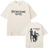 Fleetwood Mac "Rumours" Album Art Vintage Oversized Pink T-Shirt | Classic Rock Fan Unisex Tee