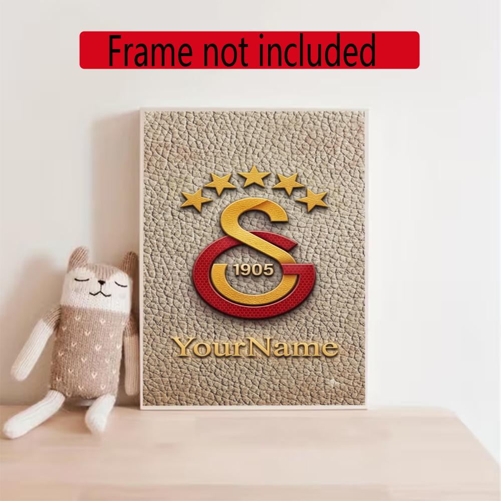 Galatasaray Customize Text Diamond Painting Round Diamond Mosaic Suitable For Beginners Diamond Painting Rhinestones Gift Frameless