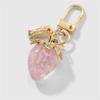 Stylish Strawberry Key Holder Resin Crafted Jewelry Items Portable Designs Ideal for Everyday Carry
