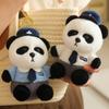 Police Bear Doll Giant Panda Plush Toy Police Network Produces a Panda Police Publicity Gift