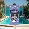 K-kuromi Bathroom Towels Bathroom Set Accessories For Bath Turban for Hair Drying Spa Personal Care Sauna Home Large Gym Towel