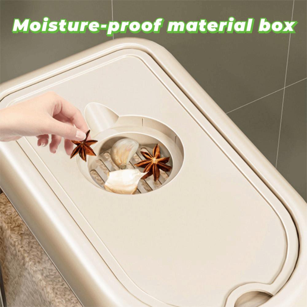 Insect-proof Rice Dispenser Moisture Proof Rice Bucket Durable Cereal Container  Kitchen