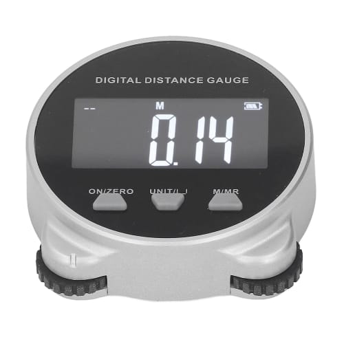 Srdh Digitales Maßband, 656 Fuß (199.999m) Elektronisches Rollmaßband, USB Wiederaufladbares Digitales Rollenmaßband Messwerkzeug zum Messen von Flachkurve D