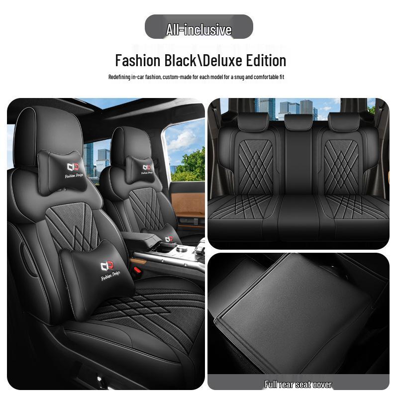 Jetour Shanhai T2 Full Leather Car Seat Cushion - Universal, All-Season Model