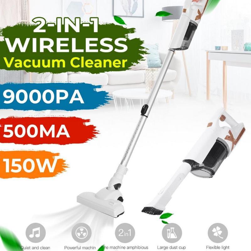 150W 5-9KPa 100-240V For Home White Strong Suction Brushless Motor Mite Removal Cleaner Brushless Handheld Cordless Vacuum Cleaner