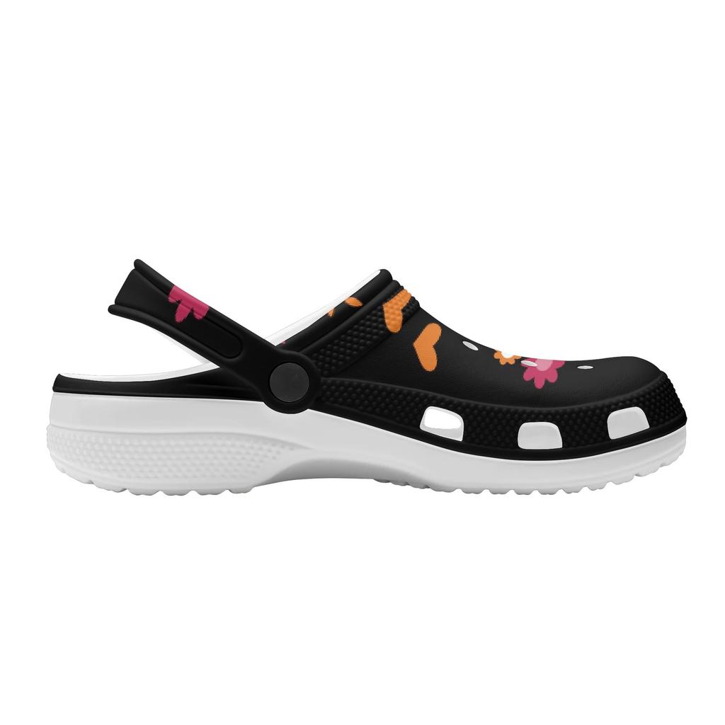 Summer Print EVA Casual Clogs for Women Men Ventilated Breathable Slip On Soft Sole Shoes Summer Sandals Daily Comfort Wear