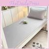 Solid Color Summer Cooling Gel Fiber Bed Mat With Lightweight Bedding Foldable