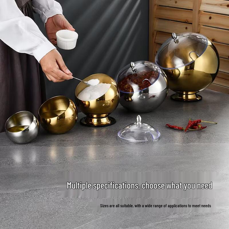 Stainless Steel Slanted Dipping Sauce Bowl