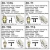 High Power Splitter Quick Wire Connector Terminal Block Electrical Cable Junction Box Zk-306 Zk-506 Zk-T06 Zk-T16 Connectors