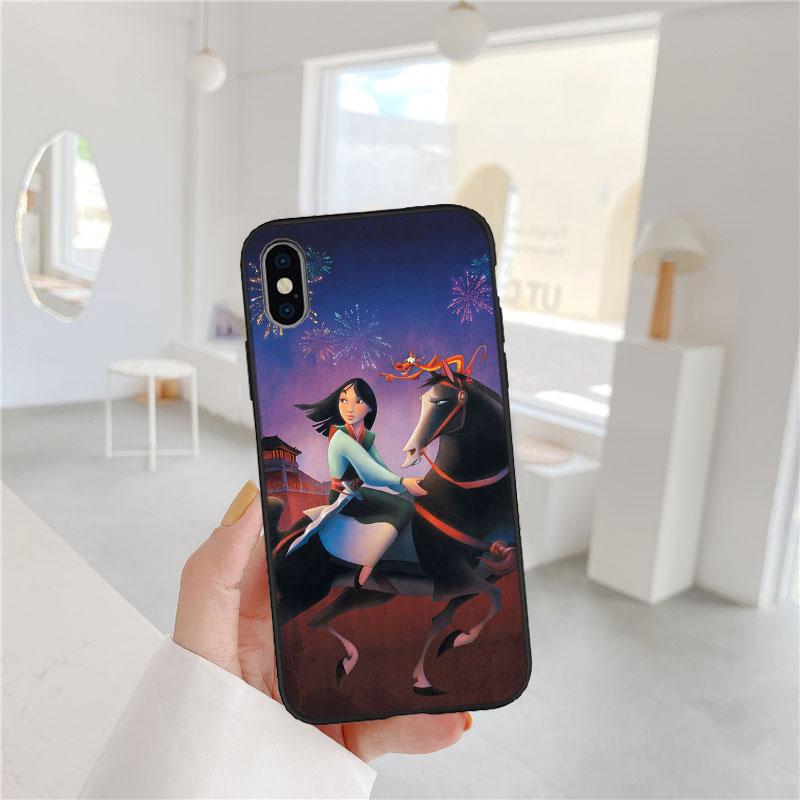 CJ89 Prinzessin Mulan Soft Shell Handyhülle für Samsung Galaxy Note 10 20 S23 S24 S25 Ultra FE Plus Edge Lite A02S A35 A07 A17