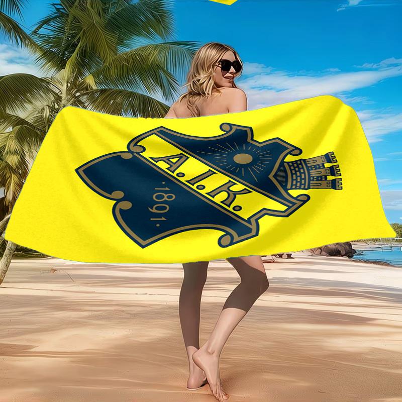 Aik Crest Beach Towel, Quick-drying, Easy To Care For, Suitable for Both Fitness and Beach Vacations,Sports Essential