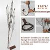 70CM 20 LED Twig Lighted Branch Vase Filler Tree Branch Light Christmas Wedding Christmas New Year Decorative Lights Night Lamp
