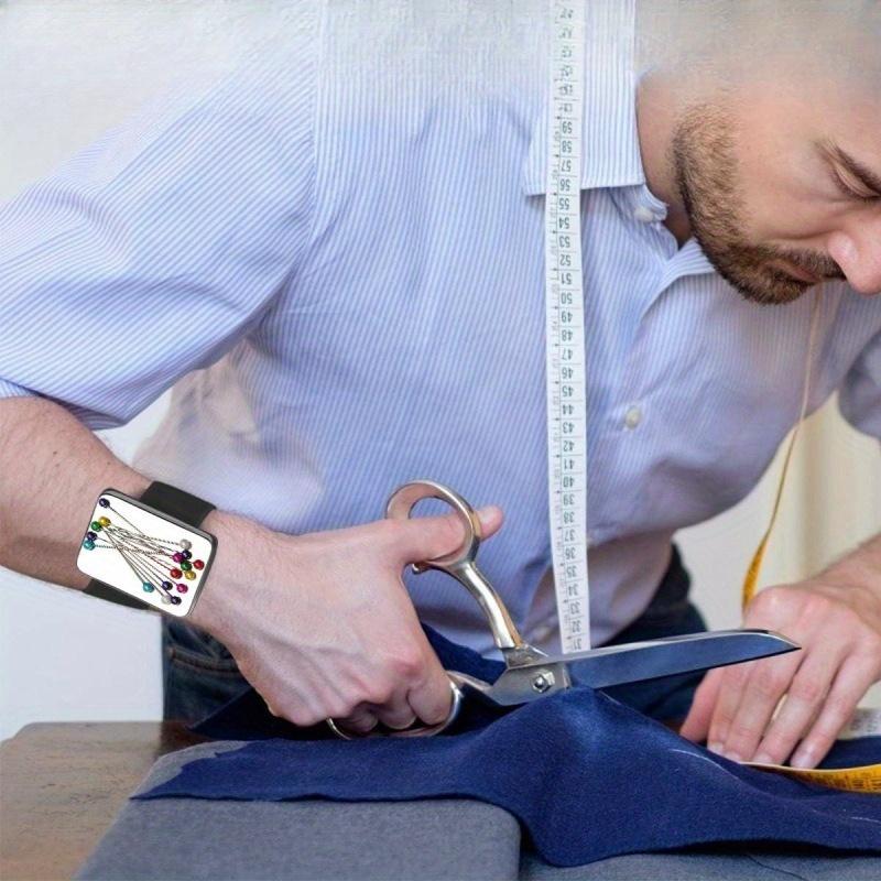 Alfiletero magnético para coser en la muñeca Alfiletero magnético para coser Soporte magnético para alfileres para coser Muñeca magnética de silicona