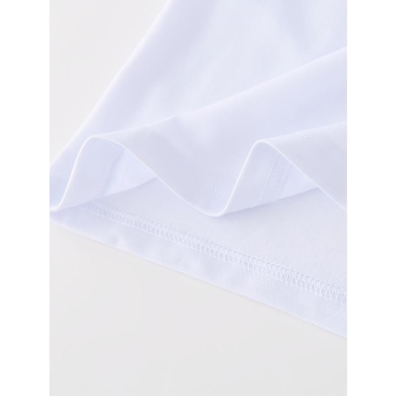 European Size Girls Heart Print Mother and Child T-Shirt Fashionable Versatile and Comfortable