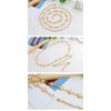 New Pearl Tassel Women's Sweet Decorative Dress Pearl Waist Chain Korean Version Versatile Multi-Layered Fashion Belt