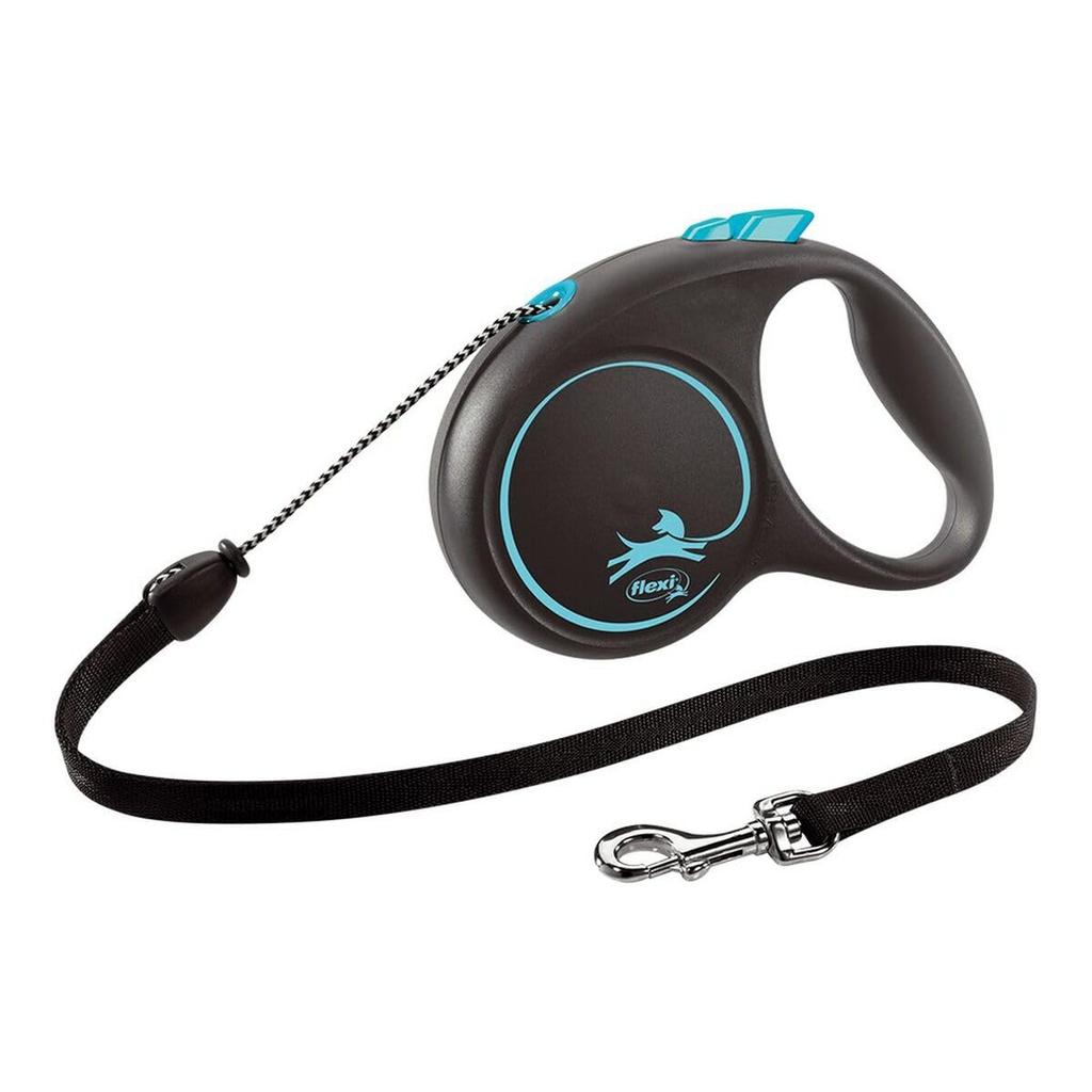 Flexi Black Design Cord M than 5m Blue (Less 20kg) [Dog Lead]