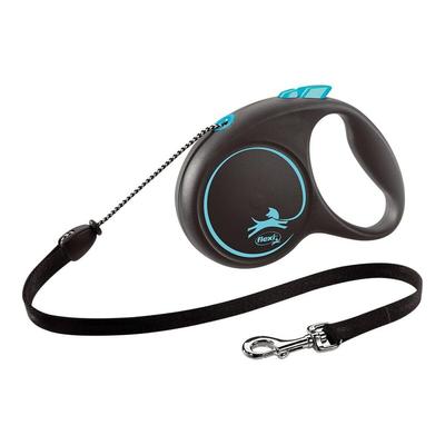 Black Design Cord M Than 5m Blue (Less 20kg) [Dog Lead]