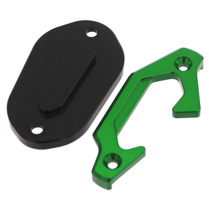 Motorcycle Brake Fluid Tank Cap Brake Pump Cover For KAWASAKI Z400 NINJA400 Accessories Z 400 NINJA 400 Brake Pump