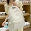 School Bag for Girls, College Students, Simple Backpacks, High-quality Fashion for Middle School Students, and Backpacks for Primary School Students.