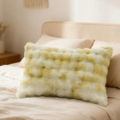 Federa Cuscino Design Monocolore Peluche Morbida Federa Autunno Inverno Calda Confortevole Federa per Cuscino da Camera da Letto