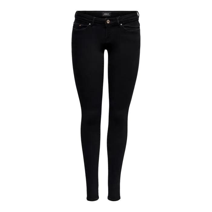 Only, Damen, Jeans, ONLCORAL LIFE SL SK POWER NOOS Low Rise Jeans, Schwarz, (28) - Bild 5