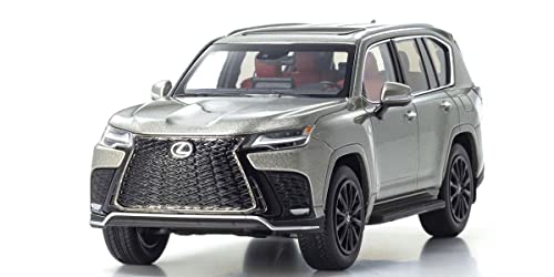 Kyosho Original 1/43 Scale Lexus LX 600 F SPORT (Sonic Titanium F/Export Only LHD) Finished Product