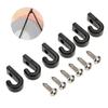 10Pc Kayak Deck J-Hook Marine Solid Nylon Plastic Buckle Multi Functional Accessories Tent Durable Outdoor Surfing Portable Tool