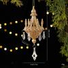 Christmas Tree Ornament DIY Supplies Pendant for Anniversary Wedding Indoor