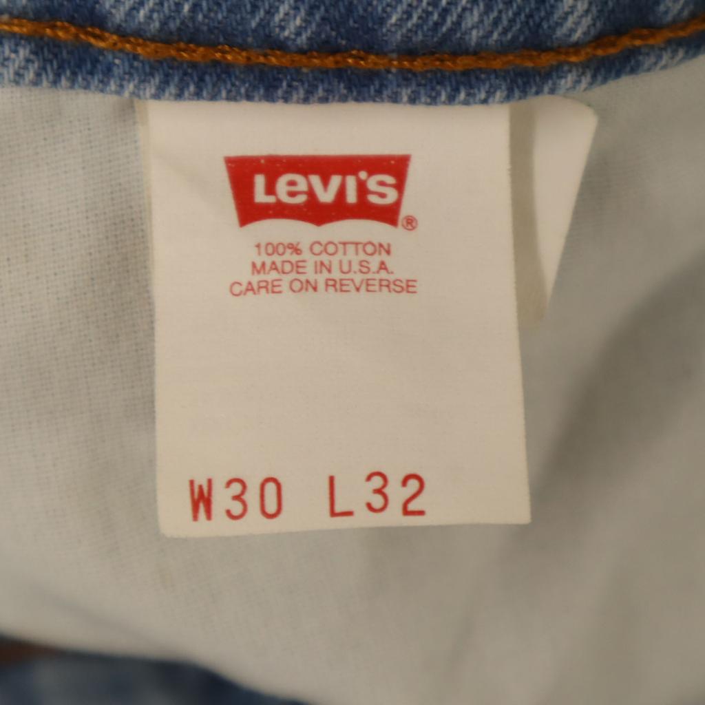 Levi's 90s USA-made 616 Old Tapered Denim Pants W30 Jeans Women Used
